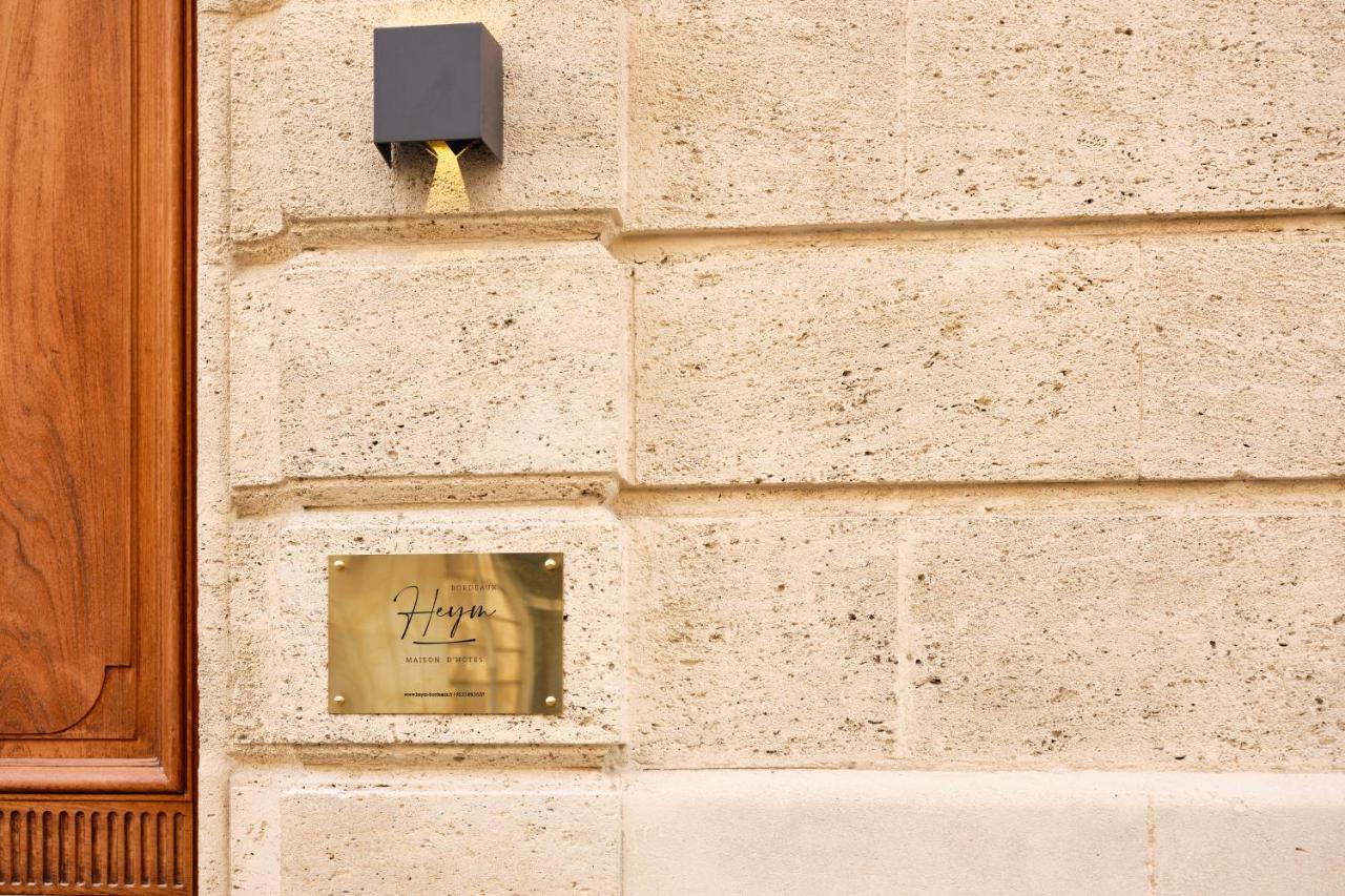 Heym Hotel Bordeaux Bagian luar foto